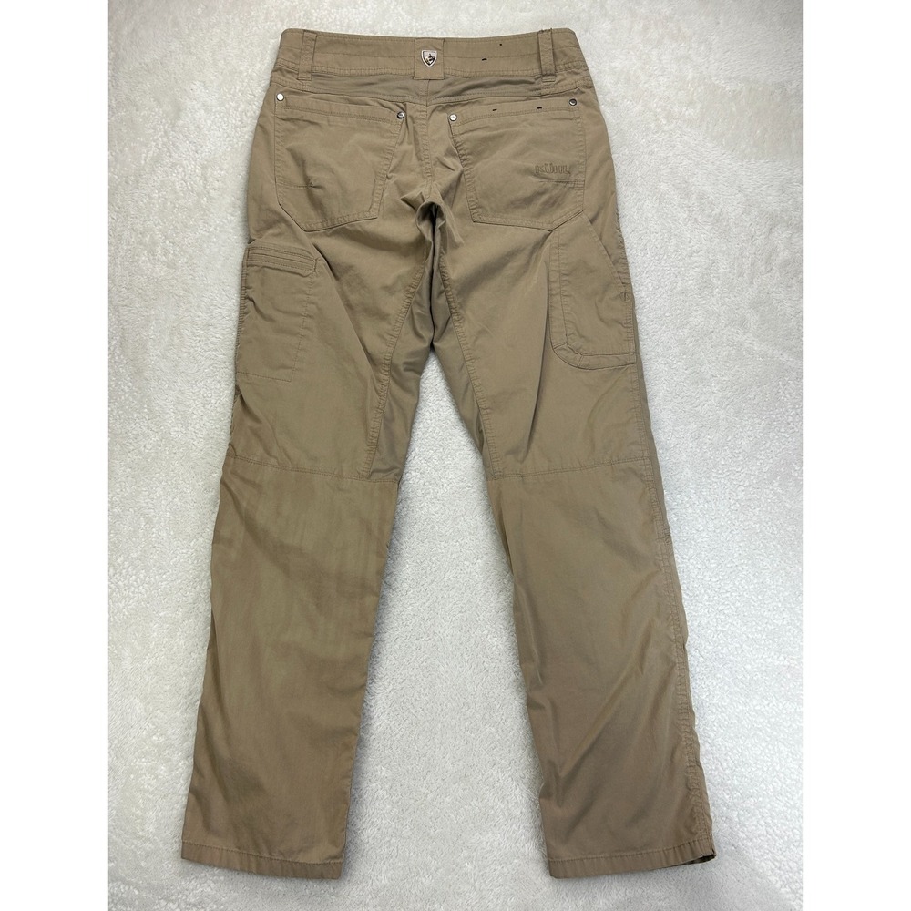 Kuhl Radikl Pants Mens 30x32 Tan Khaki Hiking Outdoor Hybrid Straight Flat Front - Picture 2 of 16